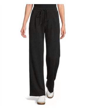 See And Be Seen Coordinating Knit Full Length Pants - Black