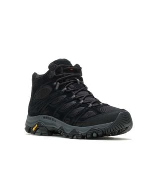 Merrell Moab 3 Mid J036561 Lace Up Trail Performance Hiking Boots - Black