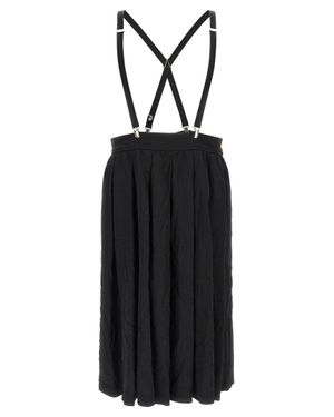 Comme des Garçons Suspender Skirt - Black