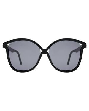 Illesteva Nancy 57 Sunglasses - Black