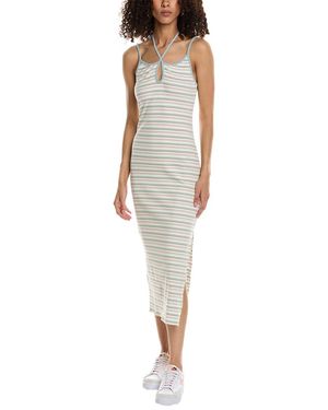 Chaser Brand Sirenuse Midi Dress - Natural