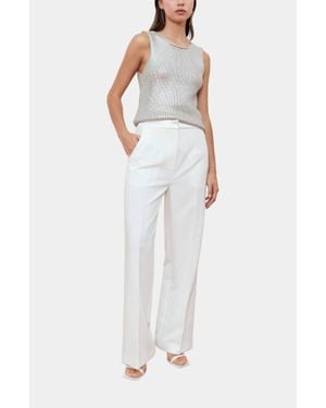DELUC Lime Pants - White