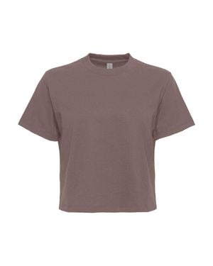 Next Level Heavyweight Boxy T-Shirt - Brown