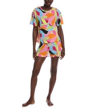 Sanctuary 2Pc T-Shirt & Boxer Set - Orange