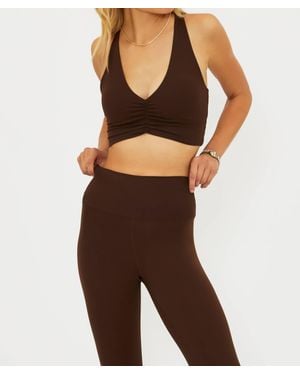 Beach Riot Mindy Sleeveless Top - Brown