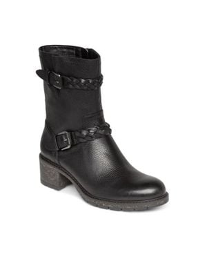Aetrex Nora Heeled Boot - Black
