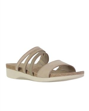 Munro Camila Slip-On Sandals - Brown