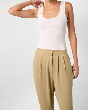 WeWoreWhat Scoop Neck Top - Natural