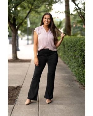 Julia Rose Mandi Everyday Tummy Control Pants - Green