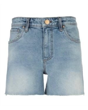 Kut From The Kloth Jane High Rise Long Short - Blue