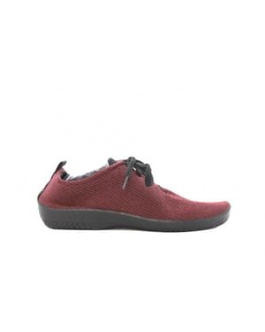 Arcopedico Ls Knit Sneaker - Red