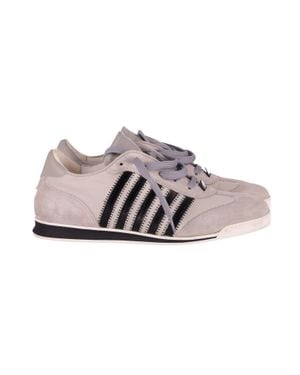 DSquared² Striped Low Top Sneakers - White