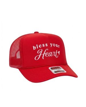 Otto Bless Your Heart Trucker Hat - Red