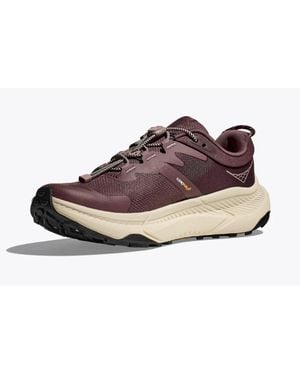 Hoka One One Transport 1123154 Smoky Quartz Running Shoes Tf9338 - Red