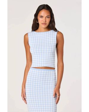 Astr Babbett Sweater Top - Blue