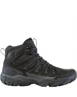 Obōz Sawtooth Wide Mid B-Dry Waterproof Boots - Brown