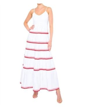 Flora Bea Davie Dress - White