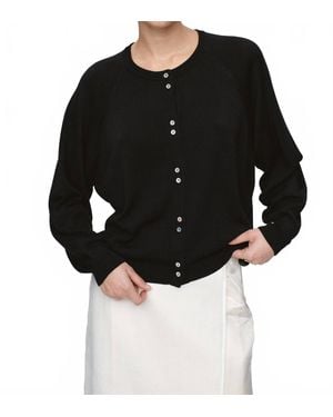 MARLE Babette Cardigan - Black
