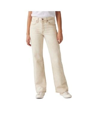 Levi's 94 Baggy Bootcut Jeans Cloudy Safari Denim Cotton Pall564 - Natural
