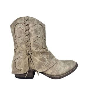 Very G Brillo Slouch Boot - White