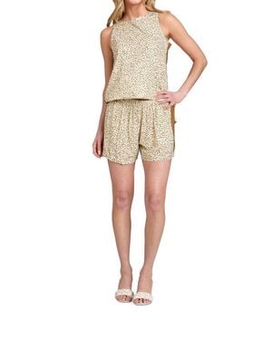 Taylor Tillman Paisley Shorts - Natural