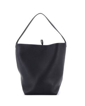 The Row N/S Park Tote Leather Medium - Blue