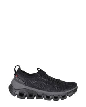 On Shoes Eclipse Cloud X Tempo Hybrid Mesh Sneakers - Black