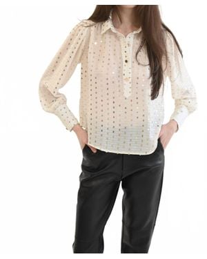 Never A Wallflower Everything Long Sleeve Top - Natural