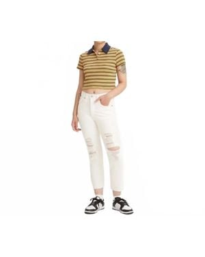 Levi's 501 Original Cropped Jeans - Black
