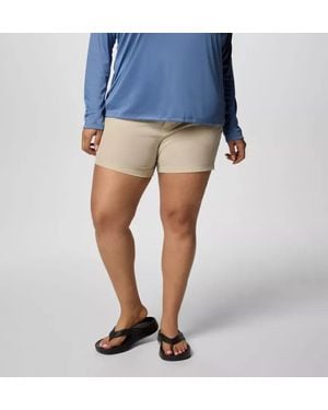 Columbia Pfg Coral Point Iii Shorts Stretch 5" Inseam Erk1792 - Blue