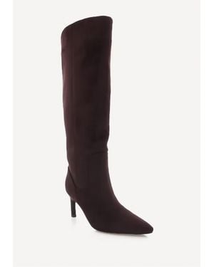 Billini Huda Knee High Stiletto Boot - Black