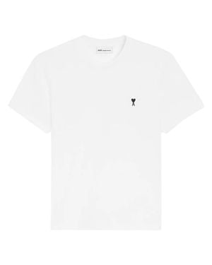 Ami Paris Quota Ami De Coeur Cotton T-Shirt - White