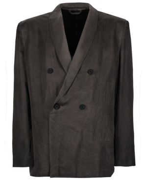 DIESEL Blazer J-Arman-Albg Viscose Jacket - Black