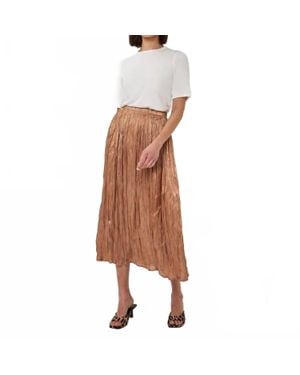 EsQualo Cappuccino Skirt - Brown