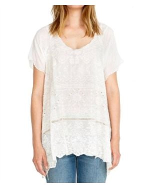 Johnny Was Sutera Tunic - White