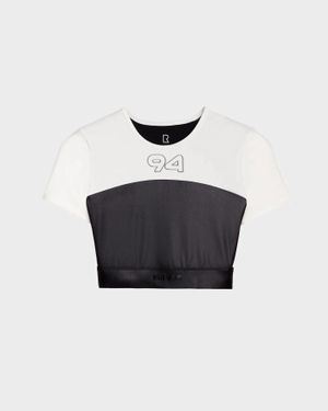 Rudsak Liliane Active Crop Top - White