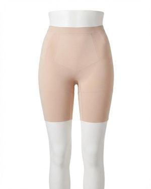 Spanx Oncore Mid-Thigh Short - Natural