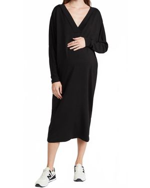 HATCH The Visitor Maternity Dress - Black