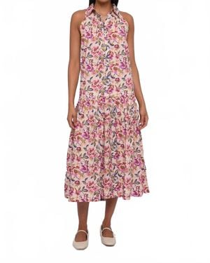 LOVE THE LABEL Charlotte Long Dress - Red
