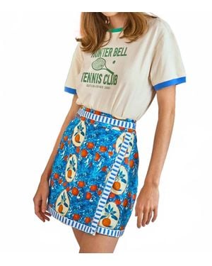 Hunter Bell Tennis Club Crewneck Tee - Blue