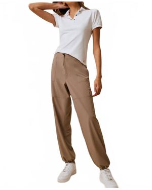 Greyson Clothiers Pique Puff Sleeve Polo - White