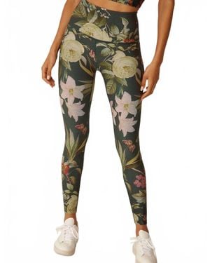 Beyond Yoga Softmark High Waisted Midi Leggings - Green