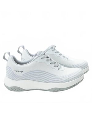 Alegria In8 Comfort Lace Up Sneakers - White