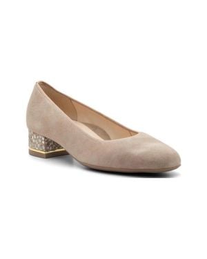 Ara Gabrielle Block Heel Pump - Multicolor