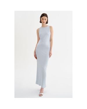 Lamarque Kyryla Sleeveless Maxi Dress - White