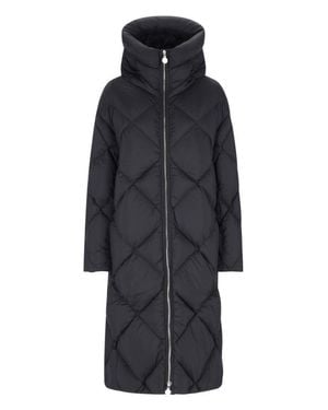 Ienki Ienki Rowena" Long Down Coat - Blue
