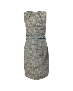 Jason Wu Sleeveless Tweed Mini Dress - Gray