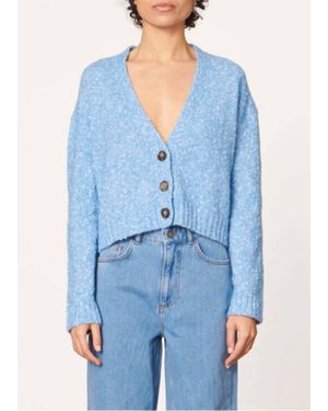 Vanessa Bruno Daniela Long Sleeve Cardigan - Blue
