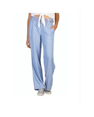 Elan Tie Belt Pant - Blue