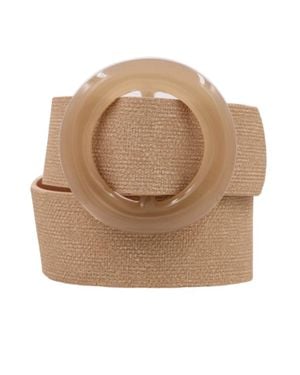 ART BOX Acrylic Buckle Belt - Brown